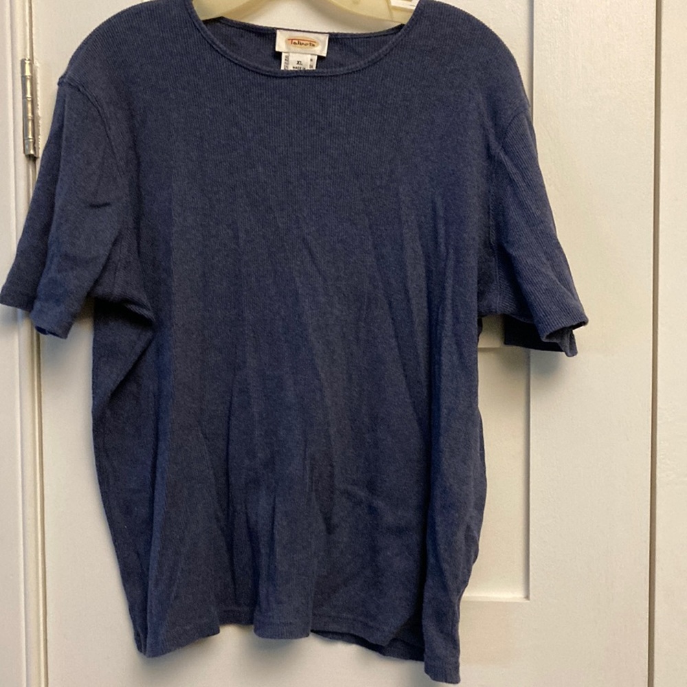 Talbot’s short sleeve knit top